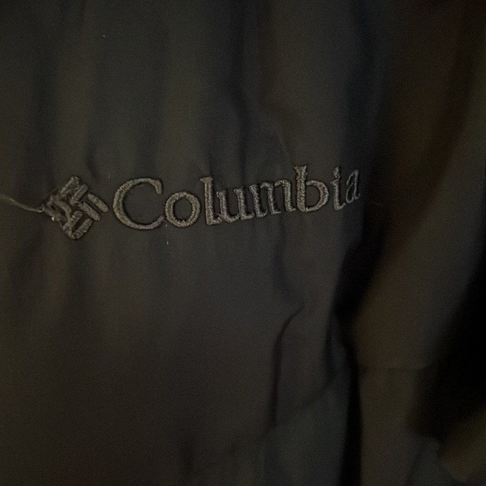 Columbia women’s long puffer coat with hood size medium black in good condition - Picture 4 of 10